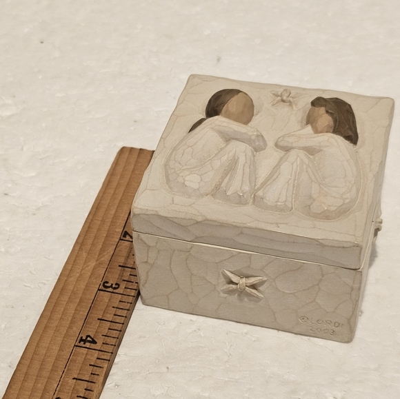 WILLOW TREE Forever True, Forever Friends Trinket Box - Picture 5 of 6
